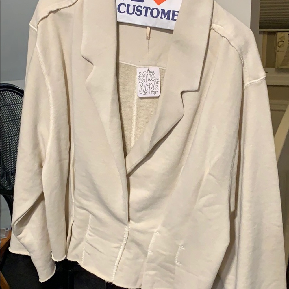 Free People Blazer Shirt